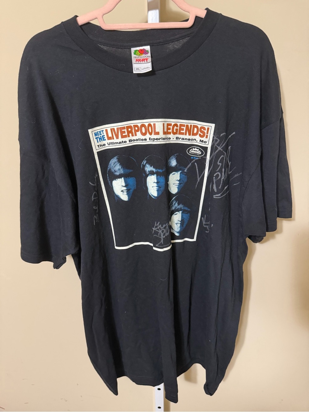 Vintage The Beatles Liverpool Legends Shirt